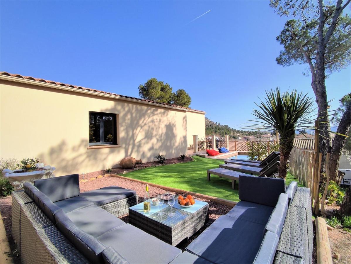 Villa Entiere Bellevue - Balneo - Piscine - Clim Montséret 外观 照片