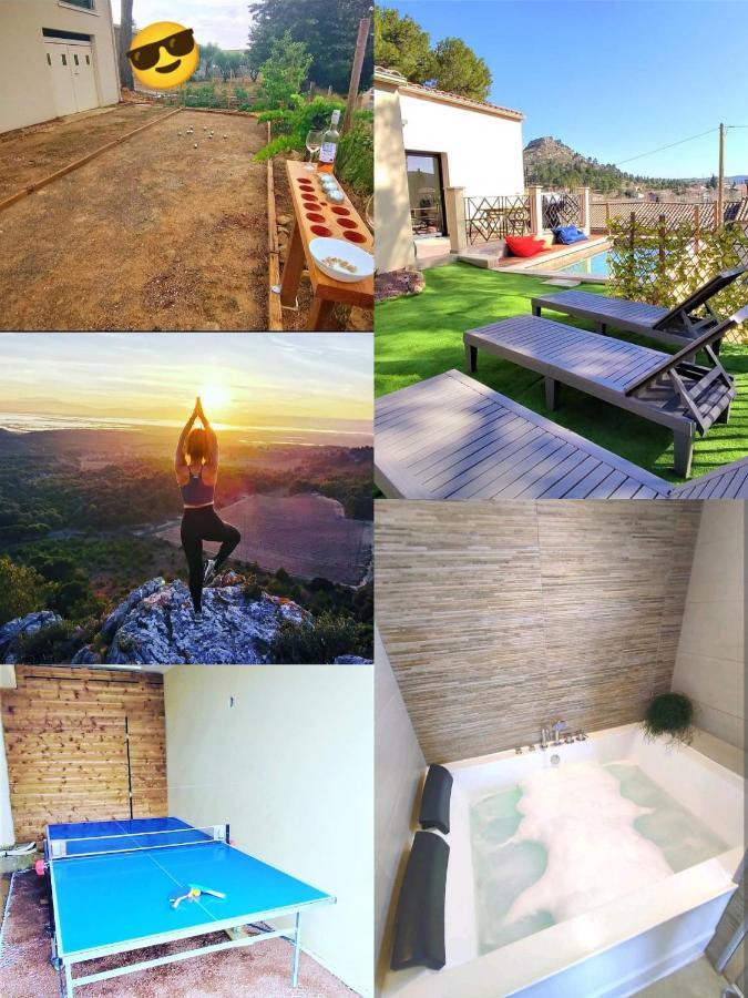 Villa Entiere Bellevue - Balneo - Piscine - Clim Montséret 外观 照片