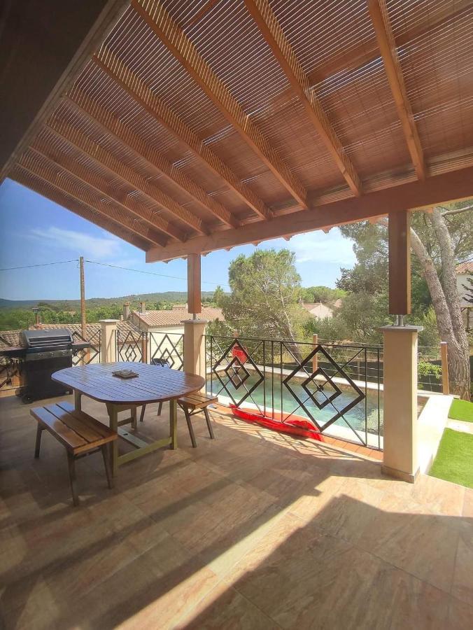 Villa Entiere Bellevue - Balneo - Piscine - Clim Montséret 外观 照片